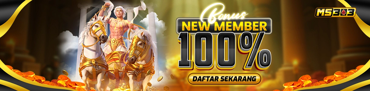 BONUS NEW MEMBER 100%