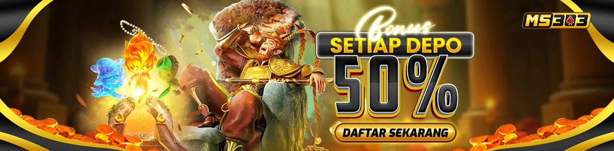 BONUS SETIAP DEPO 50%
